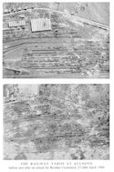 THE RAILWAY YARDS AT AULNOYE