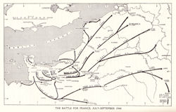 THE BATTLE FOR FRANCE, JULY-SEPTEMBER 1944