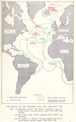 THE BATTLE OF THE ATLANTIC (VIII), MAY 1944--MAY 1945