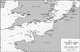 Map 3. The English Channel Ushant to Texel