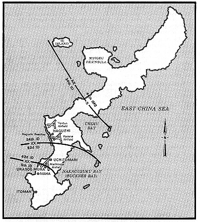 Map of Okinawa