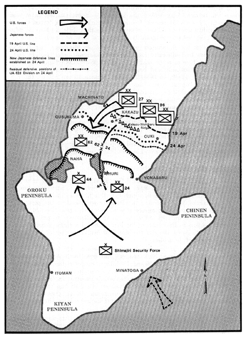 Map of Okinawa