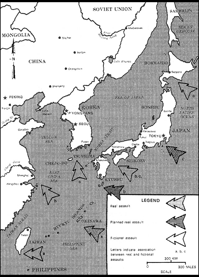 Map Of Japan And China. Map 6.