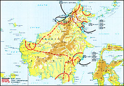Plate No. 109, The Borneo Operations, May-July 1945