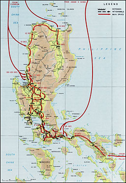 Plate No. 4: Operations on Luzon December 1941