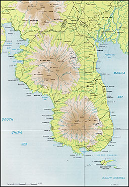 Plate No. 5: Terrain Features of Bataan