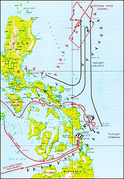 Plate No. 60, Battle for Leyte Gulf