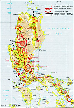 Plate No. 76, Japanese Plan for Defense of Luzon, 19 December 1944