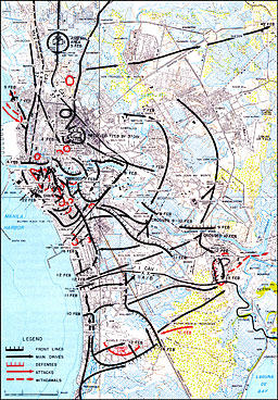 Plate No. 78, The Battle of Manila, 3 February-3 March 1945