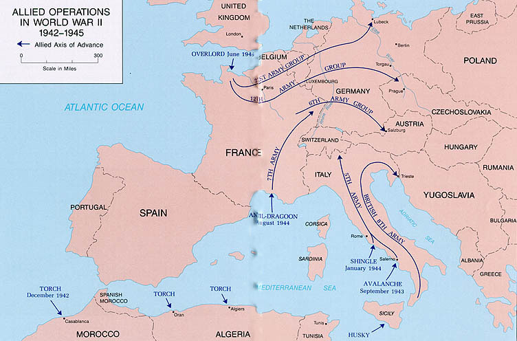 battle of the bulge map