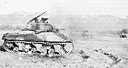 Knocked-Out American Tanks Outside Avranches