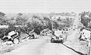 Abandoned German Equipment Litters a Road to Avranches