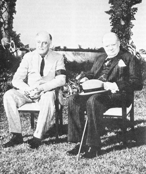 president roosevelt ww2. President Roosevelt and Prime