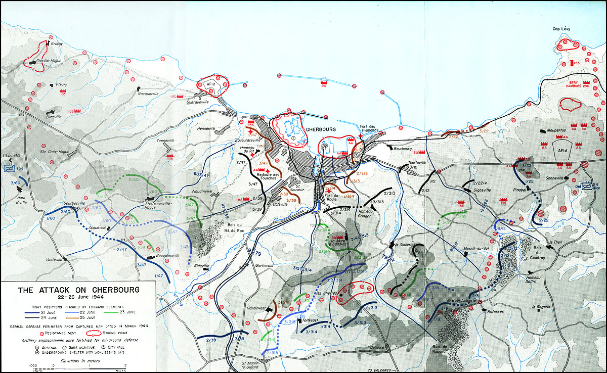 Resultado de imagen de battle cherbourg 1944