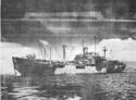 U.S. COAST GUARD-MANNED TRANSPORT Cambria (APA-36)