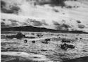 COAST GUARD AND NAVY-MANNED LANDING BARGES AND AMTRACS 