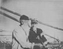 LIEUTENANT CLAIBORNE OF NEW YORK EXPLAINS THE NEW REGULATIONS TO THIS WHISKERED SICILIAN
