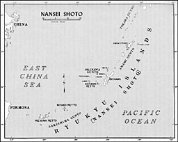 Map 1: Nansei Shoto