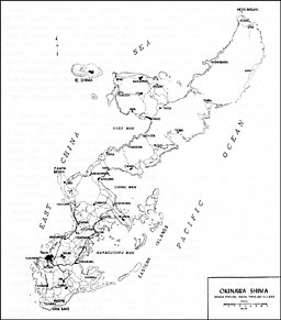 Map 2: Okinawa Shima