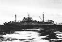 USS Teton (AGC-14), flagship of RAdm J.L. Hasll in the Okinawa Operation