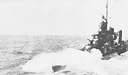The Boston fueling a destroyer