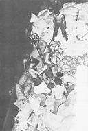 Taking sugar on the carrier Lexington at night