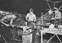 Metalsmith and shipfitters shop at Torokina Base, Bougainville