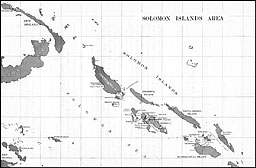 Map: The Solomons