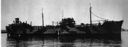 Housatonic (AO-35) wears an early war camouflage scheme at Norfolk Navy Yard, 26 May 1942. (National Archives)