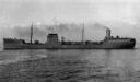 The former Gulf Oil tanker Gulf Dawn, Big Horn (AO-45) masqueraded as a Q-ship for more than a year without once engaging an enemy submarine. (National Archives)