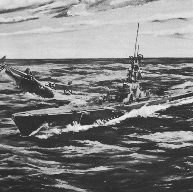 Air-Sea Rescue--Painting by Vandos