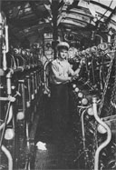 Submarine engine room