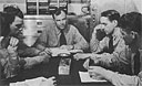 Officers in Wardroom