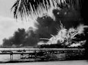 Image: 80-G-16871 USS Shaw exploding.