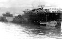 Image: USN NR&L (MOD) 37471 USS Downes afloat, being removed from drydock, 6 February 1942. Note wrinkled plating.