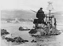 Image: USN NR&L (MOD) 39772 USS Arizona, 10 December 1941.