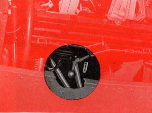 Seat adjustment lever