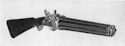 Seven-Barrel Revolving Flintlock Rifle