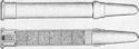 The Chassepot Rifle Cartridge that Was Used in the Mitrailleuse