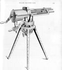 Wilder Machine Gun on Tripod Mount