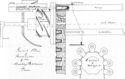 The Mechanism of the Bailey Machine Gun. Sketched During the 1876 Trials