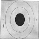 Target Made by Carr Gun in 1901 Trials