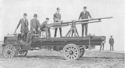 Samuel M. McClean Demonstrating His 37-mm Automatic Cannon