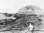 Beach Scene, Beaches GREEN, RED 1 and 2.
Note Broached Pontoon Causeways, D-Plus-7-Day