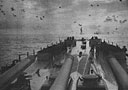 AA fire seen from deck of BB