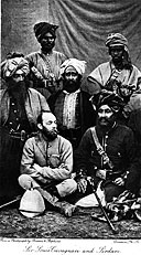 Sir Louis Cavagnari and Sirdars