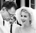 Arthur Miller & Marilyn Monroe's wedding,  1956