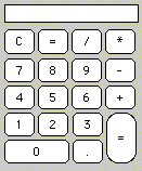 Calculator keypad