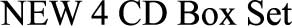 NEW 4 CD Box Set