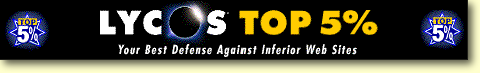 [Lycos' Top 5% Sites]